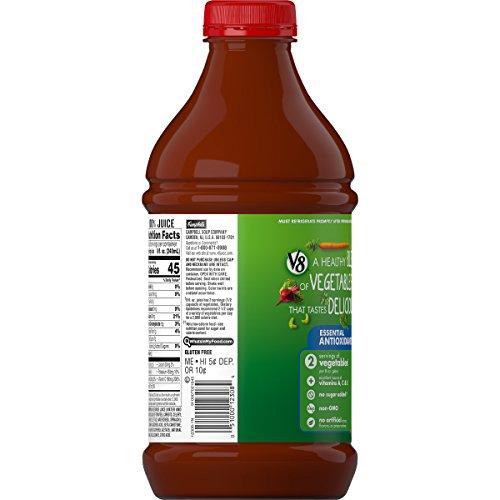 V8 Original Essential Antioxidants 100% Vegetable Juice, 46 oz