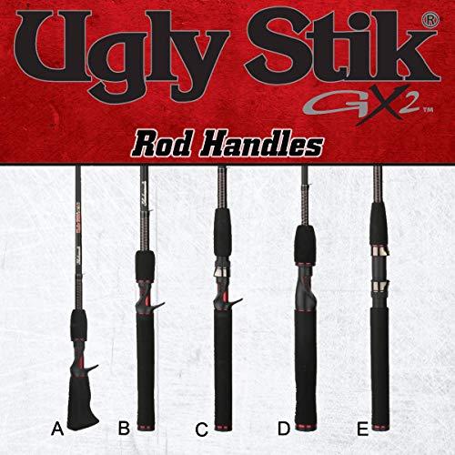 Ugly Stik GX2 Spinning Rod - 7 Foot, 1-Piece, Medium Heavy Action,  Freshwater Fishing Rod Gx2 Spinning Rod-7' 1pc Medium Heavy Duty